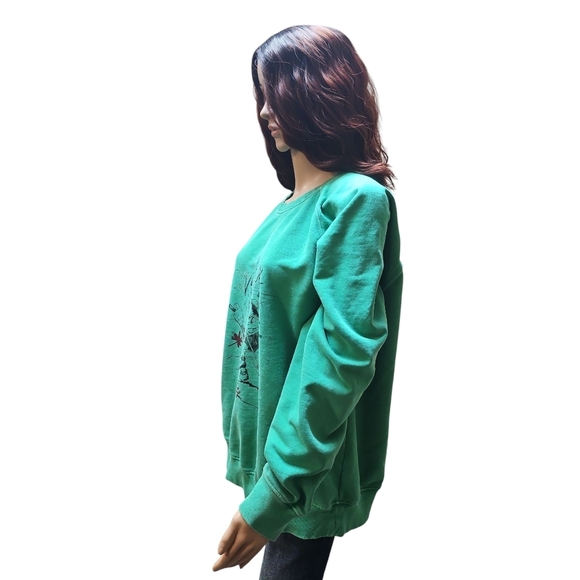 Burberry Green Crewneck Sweatshirt - Picture 4 of 10